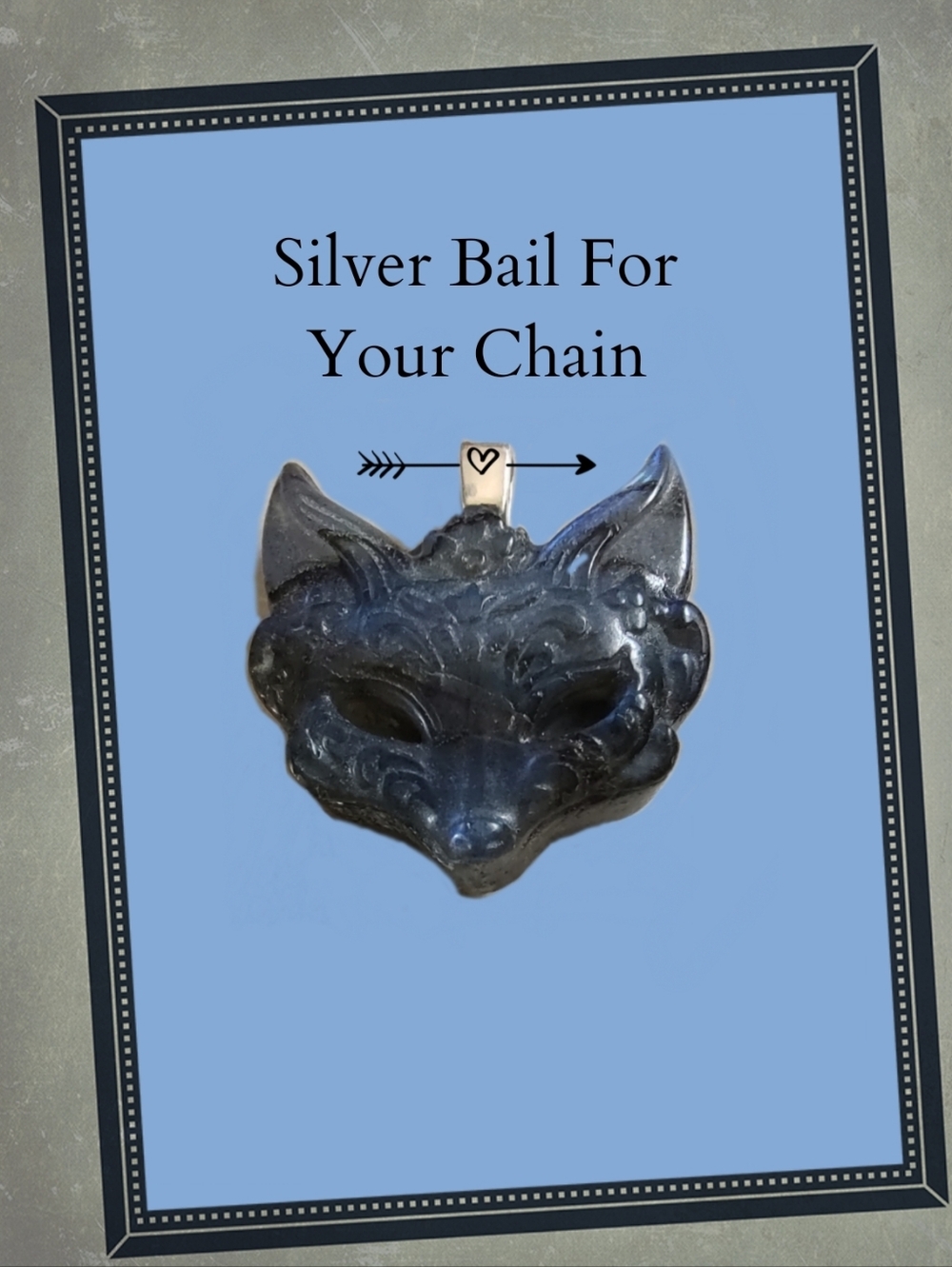 Fox Labradorite Pendant - Picture 3 of 7
